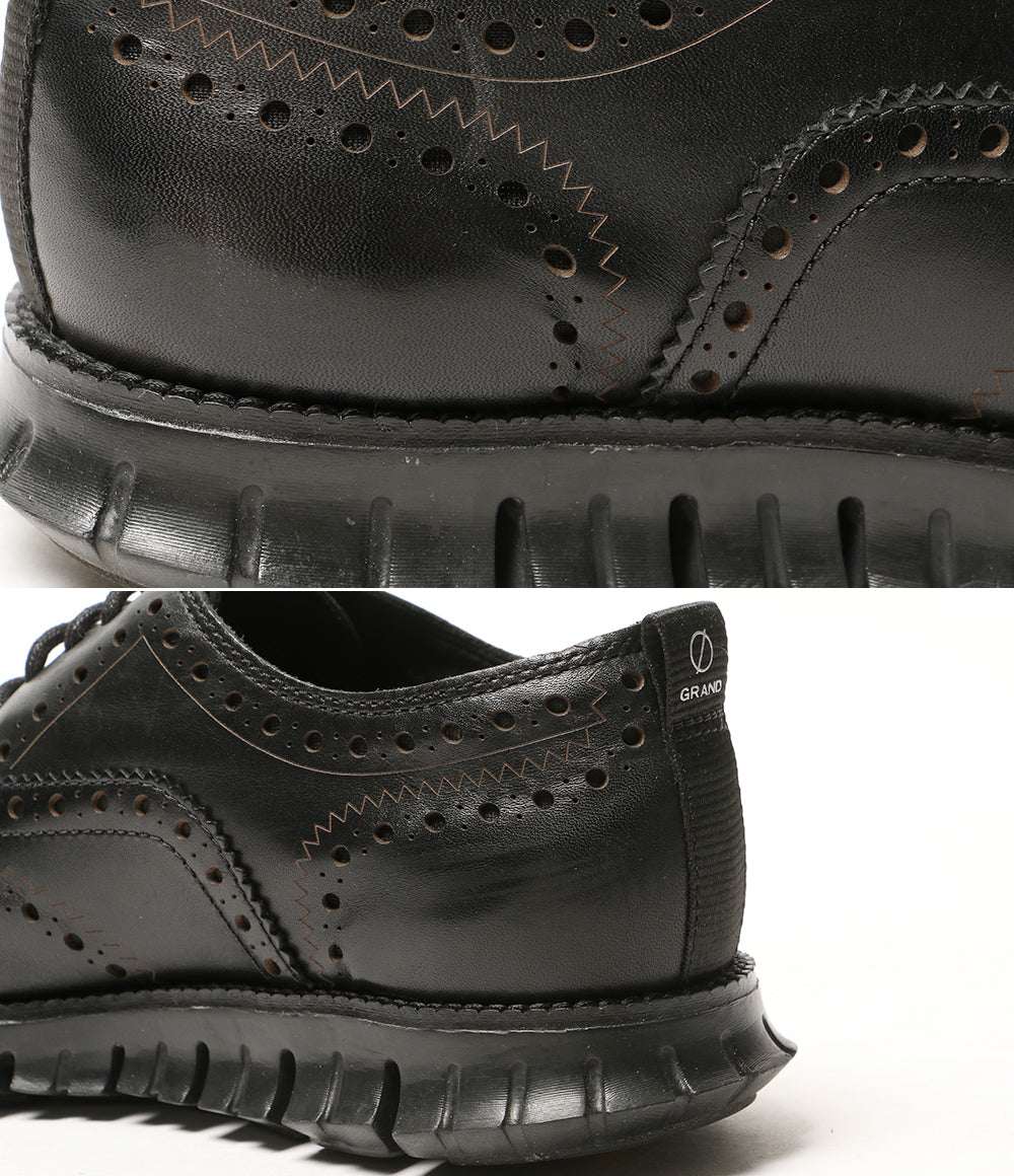 COLEHAAN コールハーン ウィングチップ レザーシューズ ZEROGRAND メンズ SIZE 7W