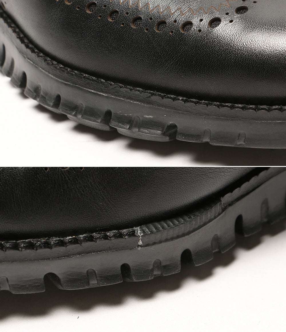 COLEHAAN コールハーン ウィングチップ レザーシューズ ZEROGRAND メンズ SIZE 7W