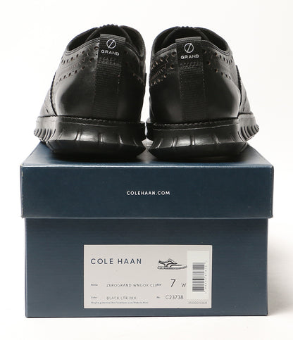 COLEHAAN コールハーン ウィングチップ レザーシューズ ZEROGRAND メンズ SIZE 7W