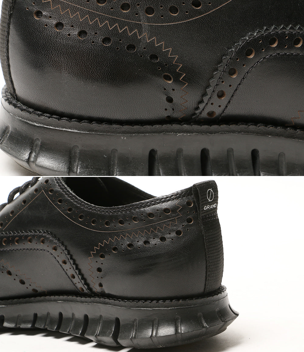 COLEHAAN コールハーン ウィングチップ レザーシューズ ZEROGRAND メンズ SIZE 7W