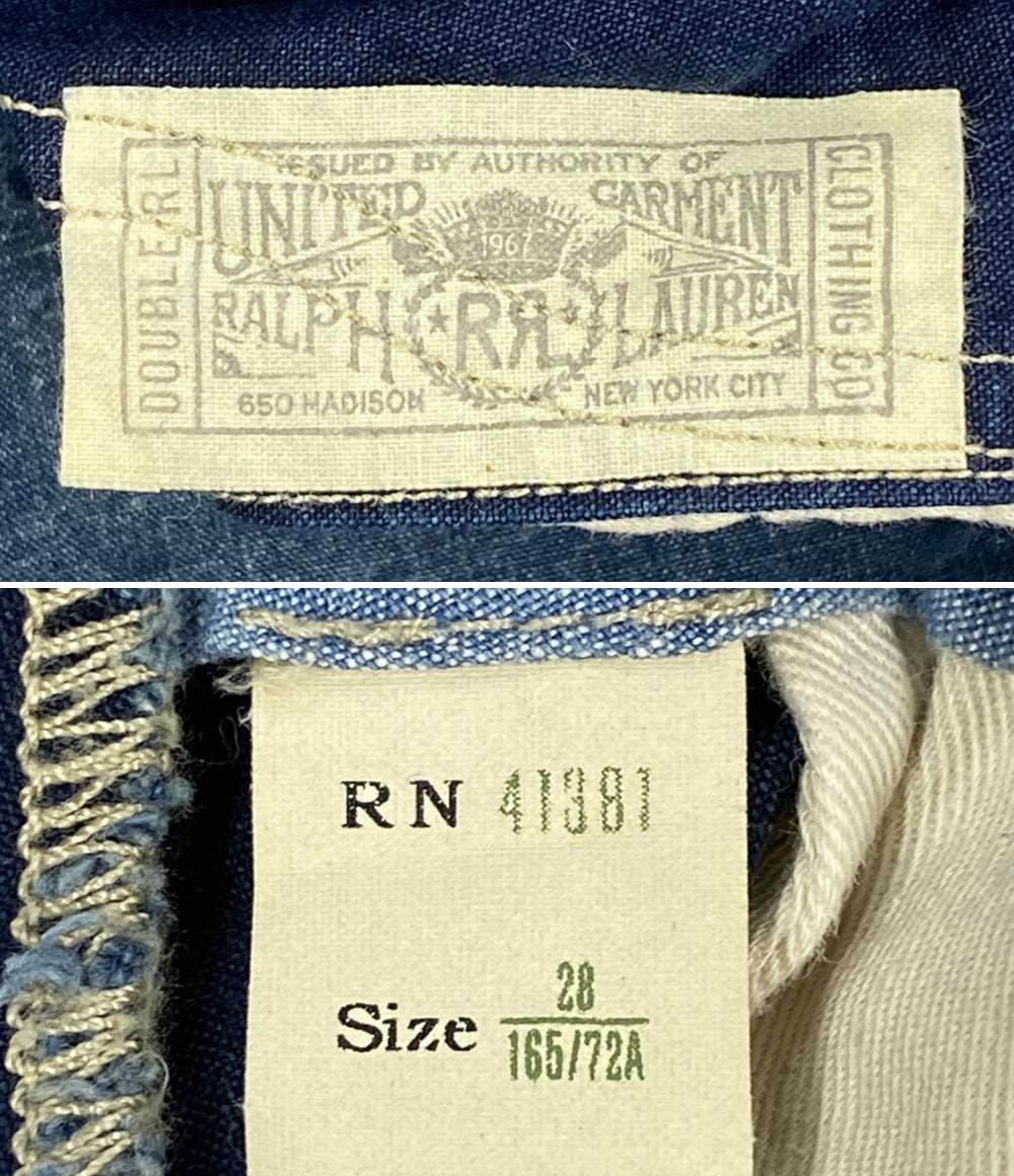 RRL RALPH LAUREN パンツ ミリタリー チノショーツ INDIGO メンズ SIZE 28 ダブルアールエル