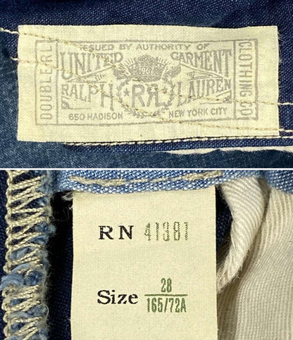 RRL RALPH LAUREN パンツ ミリタリー チノショーツ INDIGO メンズ SIZE 28 ダブルアールエル