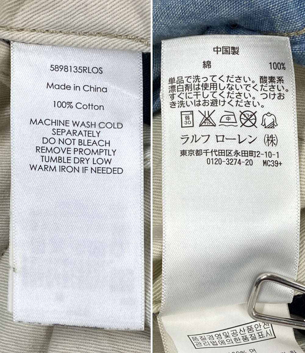 RRL RALPH LAUREN パンツ ミリタリー チノショーツ INDIGO メンズ SIZE 28 ダブルアールエル