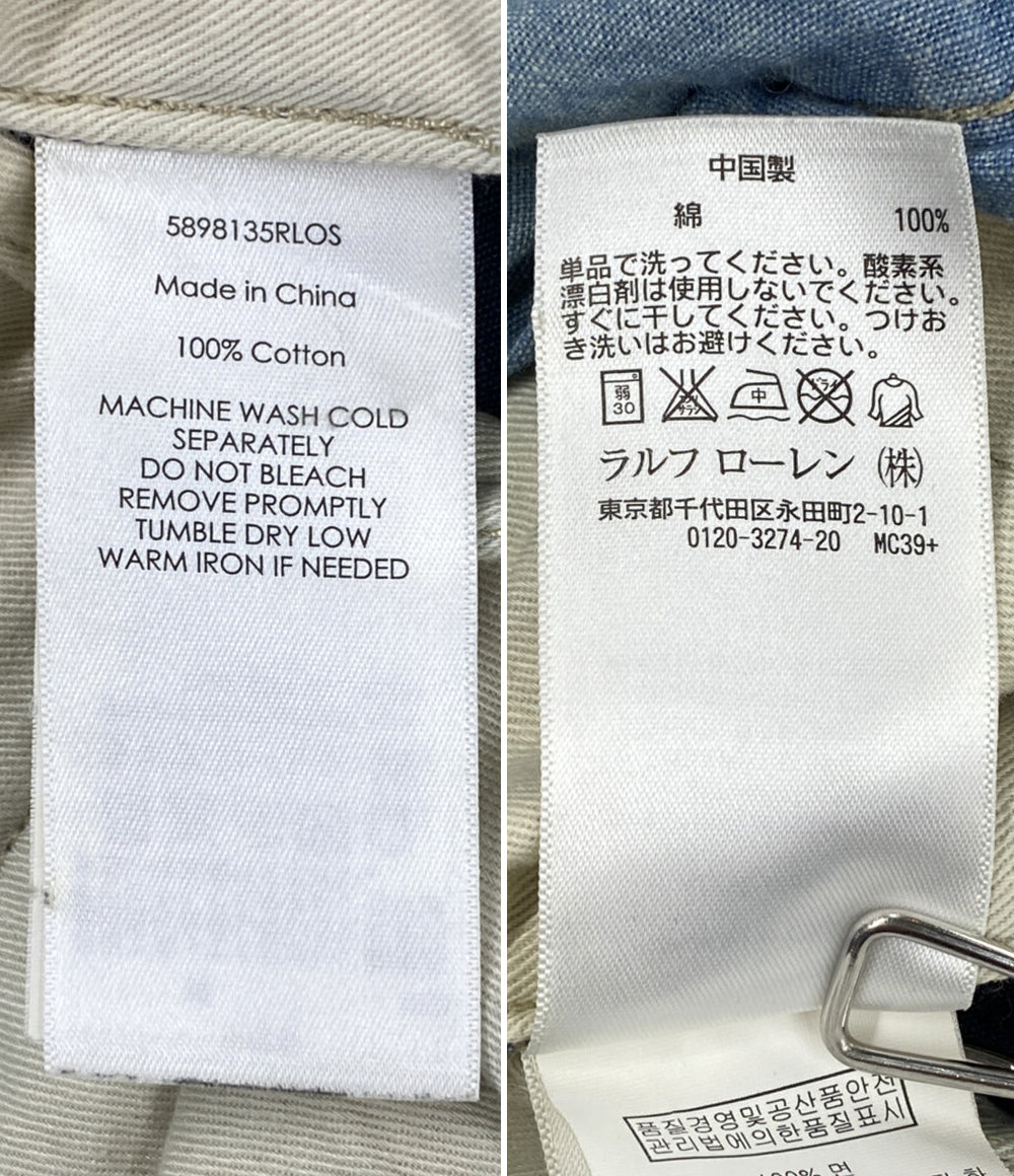 RRL RALPH LAUREN パンツ ミリタリー チノショーツ INDIGO メンズ SIZE 28 ダブルアールエル