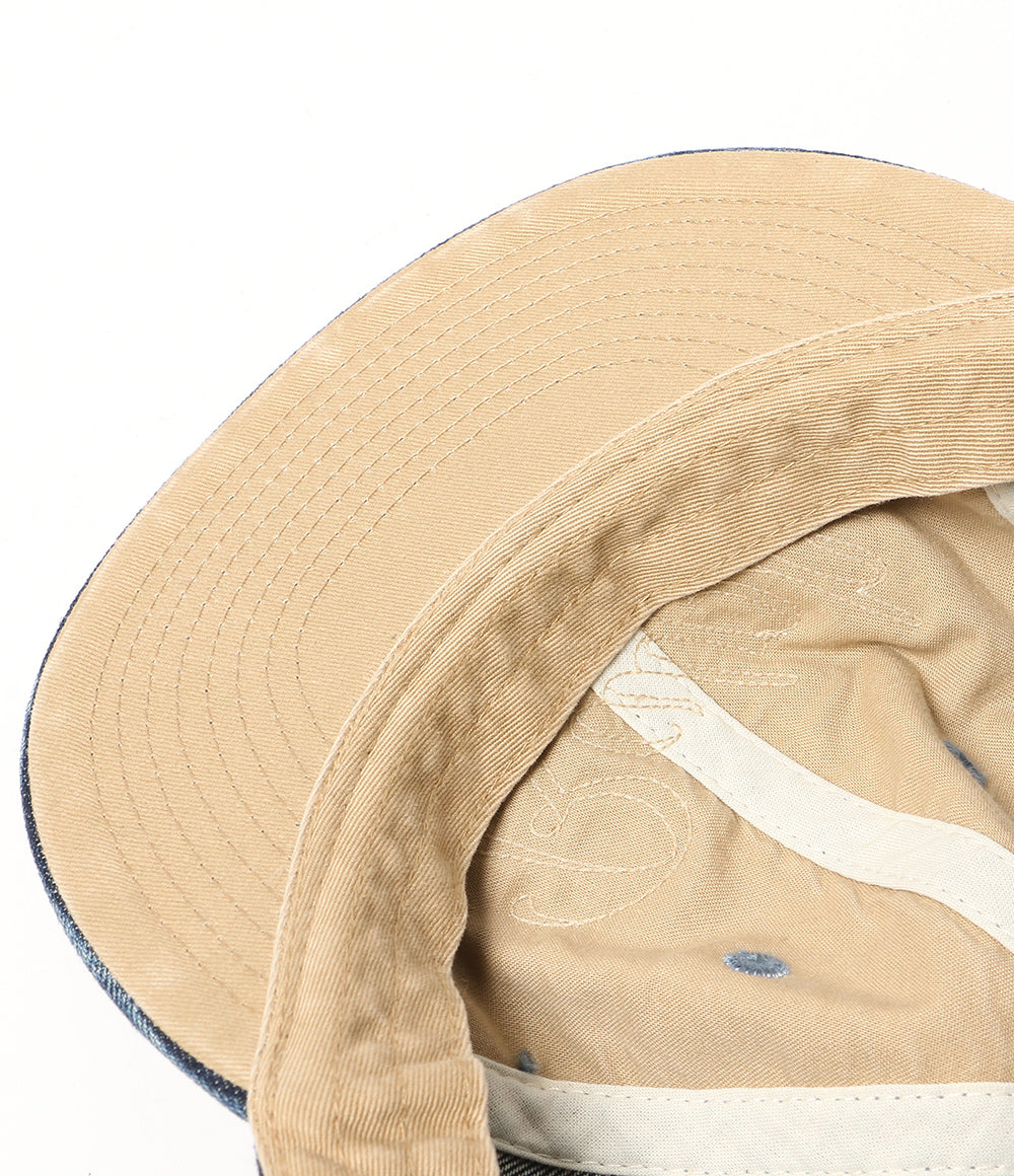美品 POLO RALPH LAUREN キャップ THE RALPH ロゴ デニム キャップ INDIGO メンズ SIZE ONE ポロ・ラルフローレン