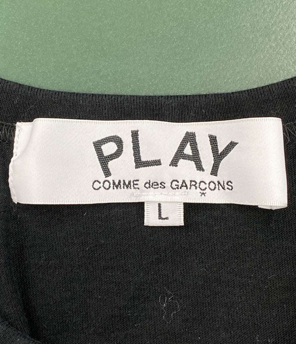 PLAY COMME des GARCONS 半袖Ｔシャツ ブラック ハート メンズ SIZE L プレイコムデギャルソン