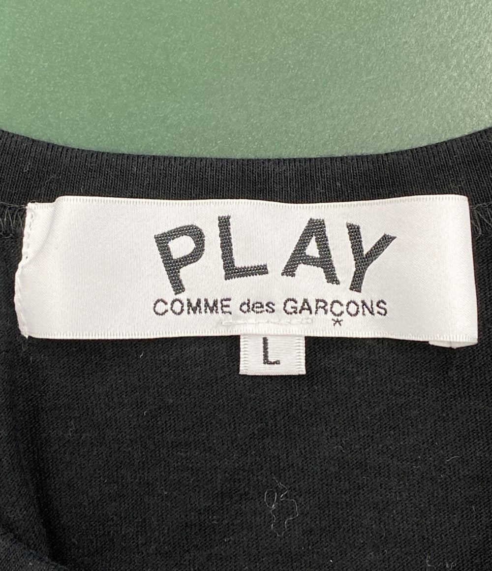 PLAY COMME des GARCONS 半袖Ｔシャツ ブラック ハート メンズ SIZE L プレイコムデギャルソン