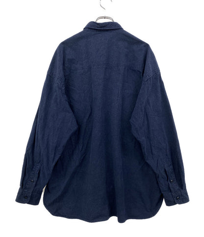 SANMONT サンモント 長袖シャツ Cotton Silk Nep Work Shirt SSA0101 メンズ SIZE 2