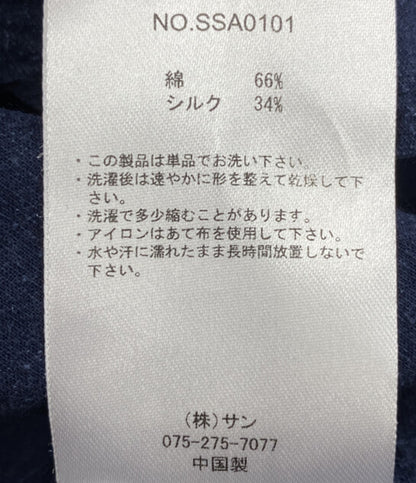 SANMONT サンモント 長袖シャツ Cotton Silk Nep Work Shirt SSA0101 メンズ SIZE 2