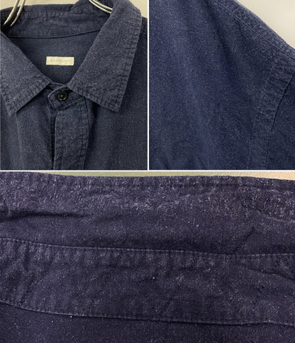 SANMONT サンモント 長袖シャツ Cotton Silk Nep Work Shirt SSA0101 メンズ SIZE 2