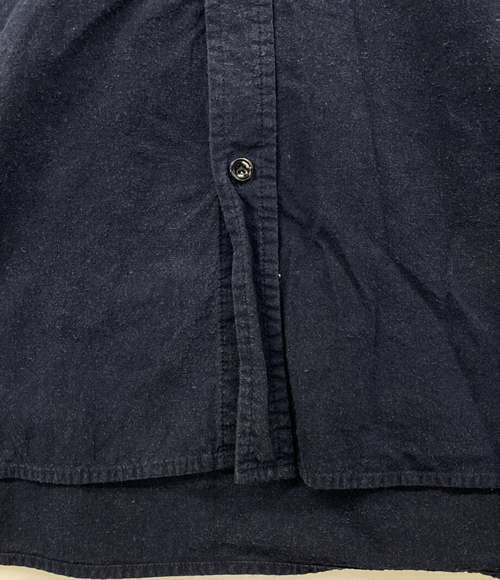 SANMONT サンモント 長袖シャツ Cotton Silk Nep Work Shirt SSA0101 メンズ SIZE 2