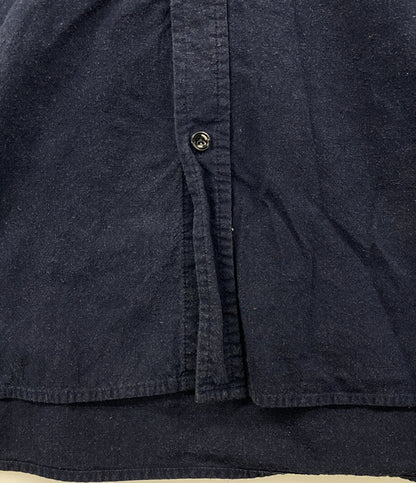 SANMONT サンモント 長袖シャツ Cotton Silk Nep Work Shirt SSA0101 メンズ SIZE 2