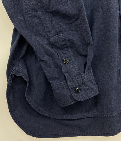 SANMONT サンモント 長袖シャツ Cotton Silk Nep Work Shirt SSA0101 メンズ SIZE 2