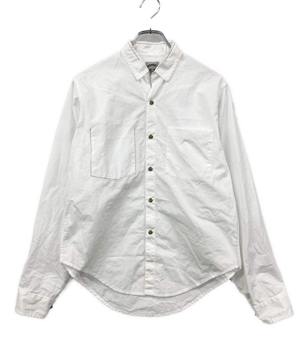 SUNSEA 長袖シャツ 22SS NEW YORK SHIRT ホワイト メンズ SIZE 2 サンシー