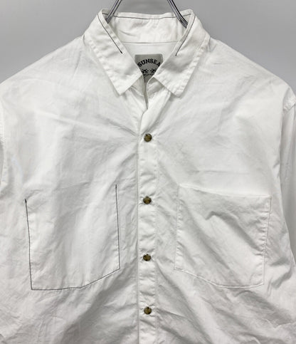 SUNSEA 長袖シャツ 22SS NEW YORK SHIRT ホワイト メンズ SIZE 2 サンシー