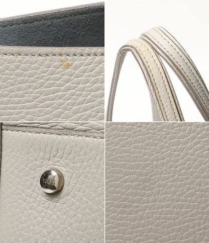 TOD'S トートバッグ JOY ライトグレー レザー レディース トッズ
