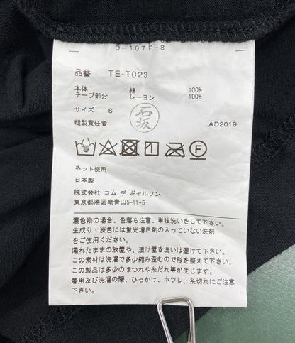 tricot COMME des GARCONS 半袖Ｔシャツ リボン BLACK TE-T023 レディース SIZE S トリココムデギャルソン