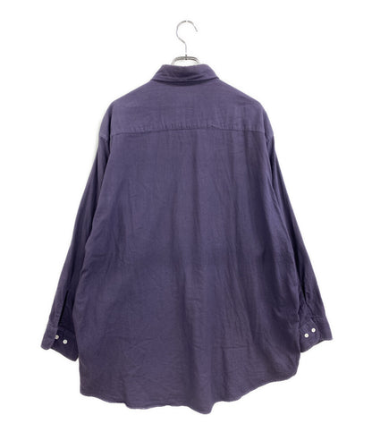 HERILL 長袖シャツ パープル 23-050-HL-8000-3 メンズ SIZE 1 へリル