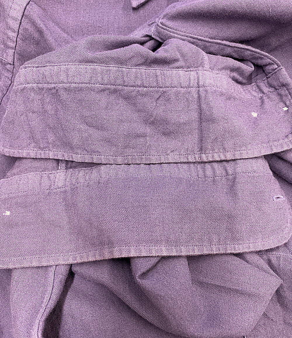 HERILL 長袖シャツ パープル 23-050-HL-8000-3 メンズ SIZE 1 へリル