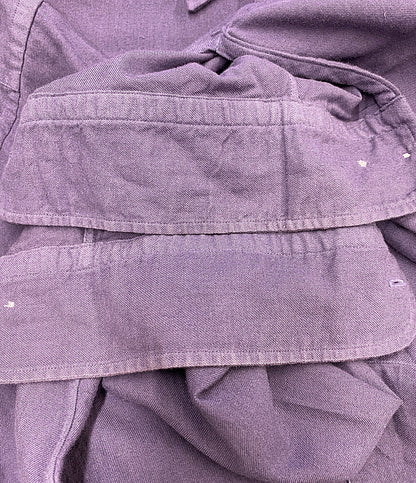 HERILL 長袖シャツ パープル 23-050-HL-8000-3 メンズ SIZE 1 へリル