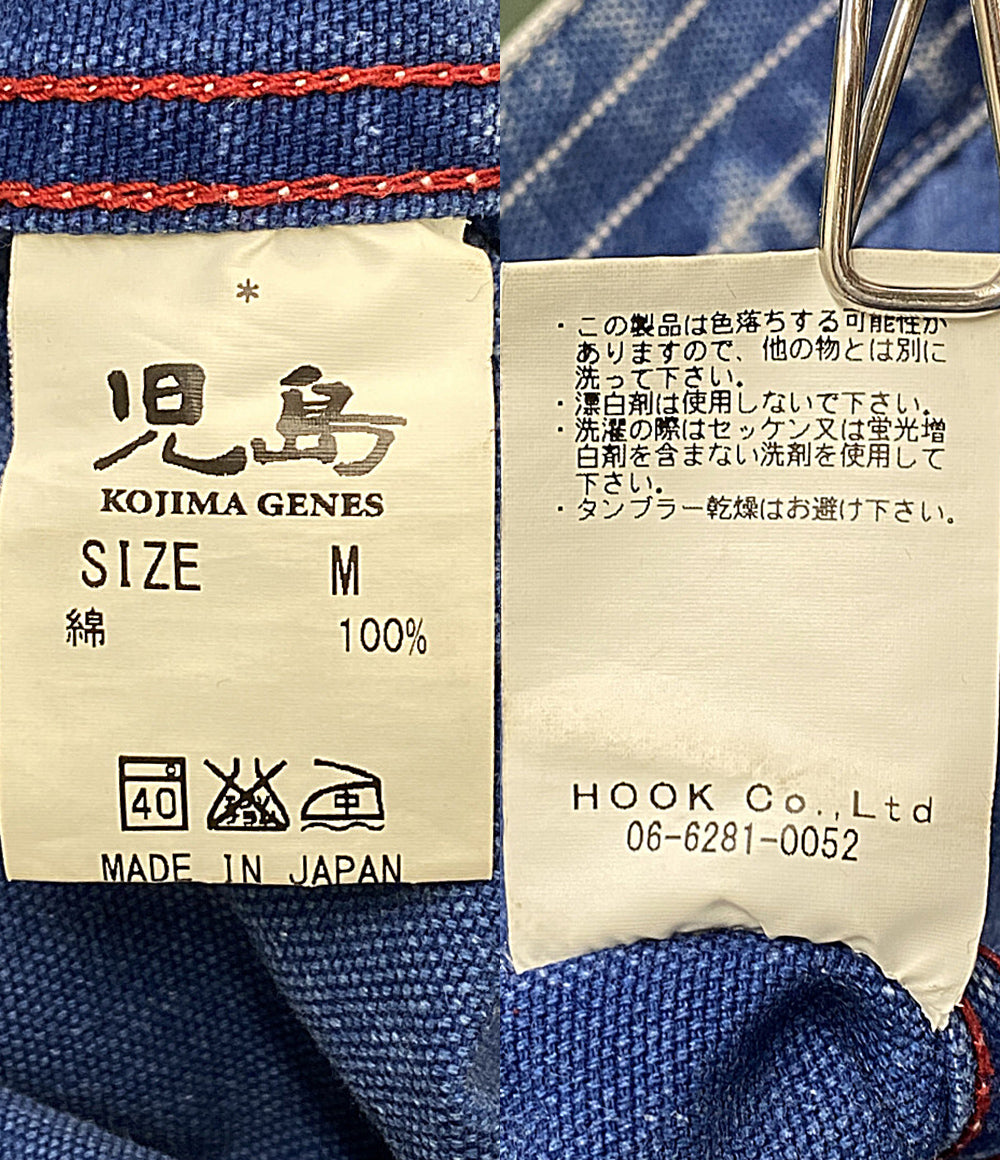 KOJIMA GENES コジマジーンズ デニムジャケット ウォバッシュストライプ メンズ SIZE M