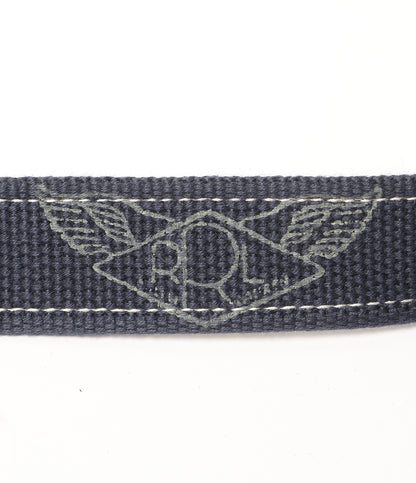 RRL RALPH LAUREN マルチ アンカー キャンバス リング ベルト メンズ SIZE 38 ダブルアールエル