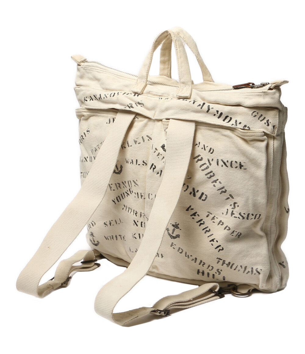 RRL RALPH LAUREN トートバッグ 2WAY CANVAS HELMET BAG ステンシル メンズ ダブルアールエル