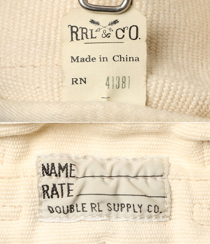 RRL RALPH LAUREN トートバッグ 2WAY CANVAS HELMET BAG ステンシル メンズ ダブルアールエル