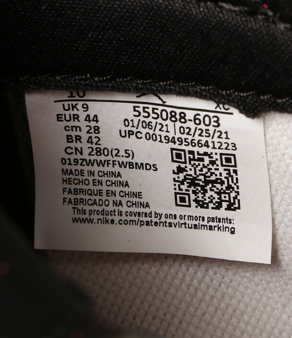美品 NIKE スニーカー エアジョーダン1レトロハイ OG 555088-603 メンズ SIZE 28cm ナイキ