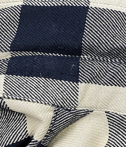 POLO RALPH LAUREN オーバーサイズ プラッド コットン ユーティリティシャツ メンズ SIZE XL ポロ・ラルフローレン