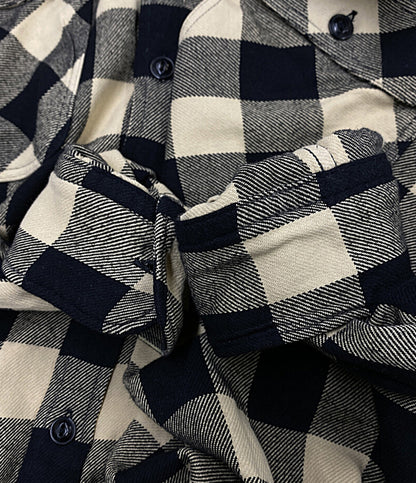 POLO RALPH LAUREN オーバーサイズ プラッド コットン ユーティリティシャツ メンズ SIZE XL ポロ・ラルフローレン