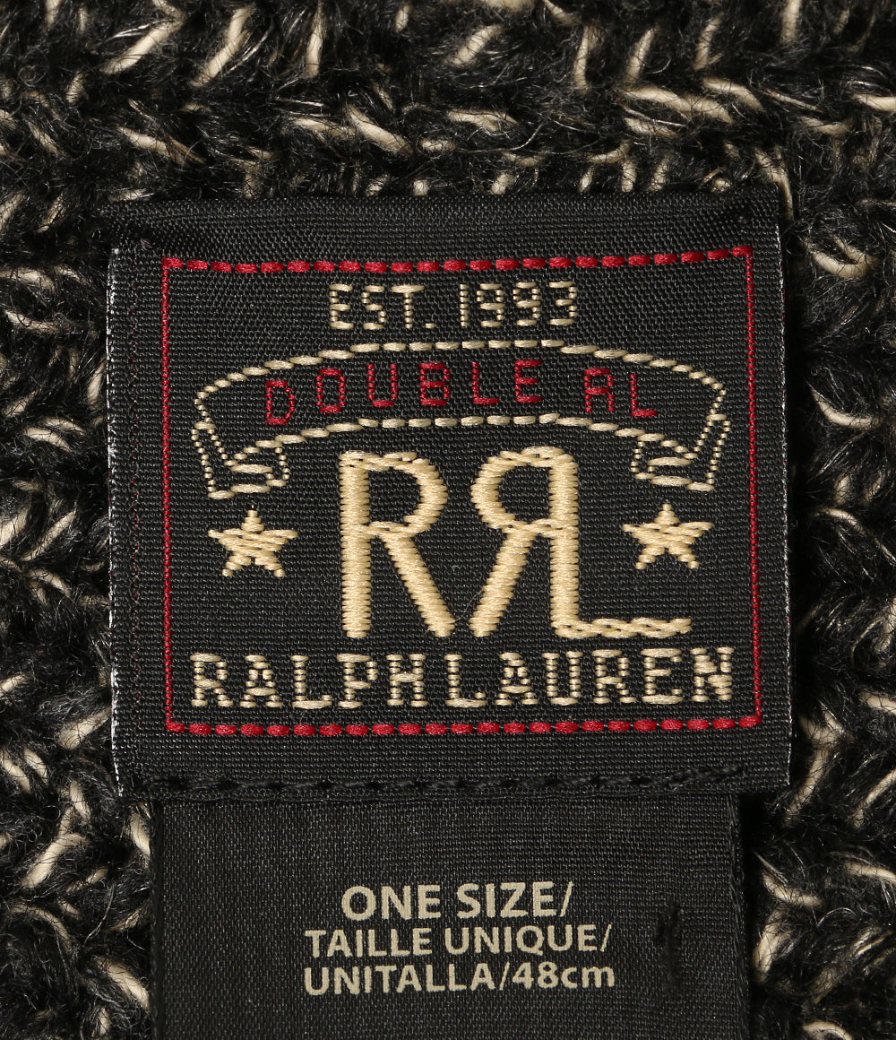 美品 RRL RALPH LAUREN ニット帽 マールド ウールブレンド ビーニー レディース SIZE ONESIZE ダブルアールエル