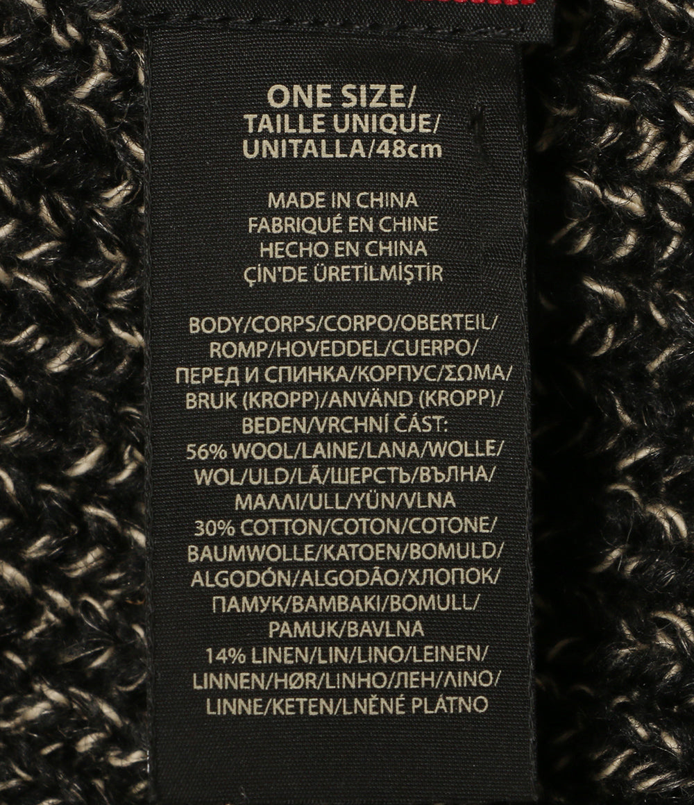 美品 RRL RALPH LAUREN ニット帽 マールド ウールブレンド ビーニー レディース SIZE ONESIZE ダブルアールエル