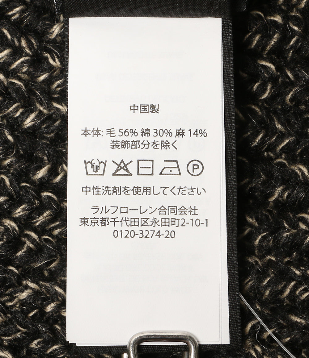 美品 RRL RALPH LAUREN ニット帽 マールド ウールブレンド ビーニー レディース SIZE ONESIZE ダブルアールエル