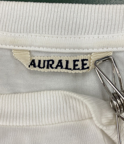 AURALEE 半袖Ｔシャツ LUSTER PLAITING TEE ホワイト メンズ SIZE 5 オーラリー