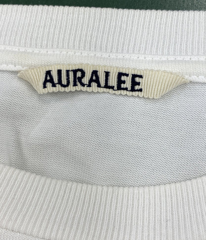 AURALEE 半袖Ｔシャツ LUSTER PLAITING TEE ホワイト メンズ SIZE 5 オーラリー