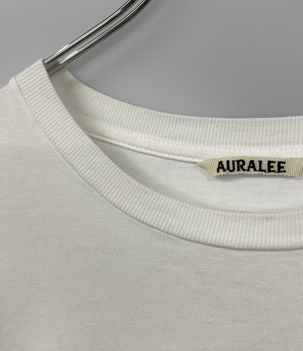 AURALEE 半袖Ｔシャツ LUSTER PLAITING TEE ホワイト メンズ SIZE 5 オーラリー
