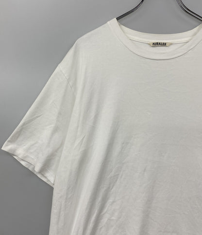 AURALEE 半袖Ｔシャツ LUSTER PLAITING TEE ホワイト メンズ SIZE 5 オーラリー
