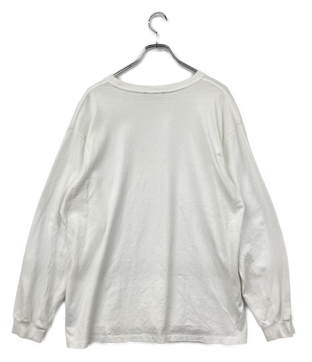 AURALEE 長袖ＴシャツLUSTER PLAITING LS TEE ホワイト メンズ SIZE 5 オーラリー