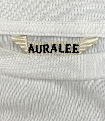 AURALEE 長袖ＴシャツLUSTER PLAITING LS TEE ホワイト メンズ SIZE 5 オーラリー