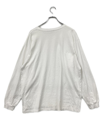 AURALEE 長袖Ｔシャツ LUSTER PLAITING LS TEE ホワイト メンズ SIZE 5 オーラリー