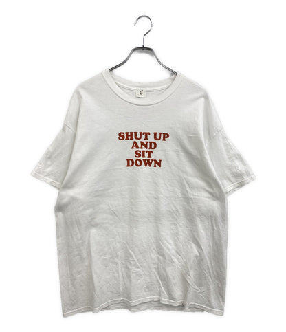 6(ROKU) ロク 半袖Ｔシャツ SHUT UP AND SIT DOWN レディース SIZE XL