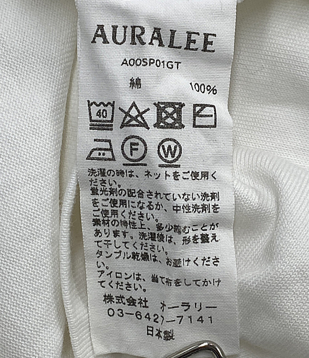 AURALEE 長袖Ｔシャツ 長袖 LUSTER PLAITING LS TEE A00SP01GT メンズ SIZE 5 オーラリー