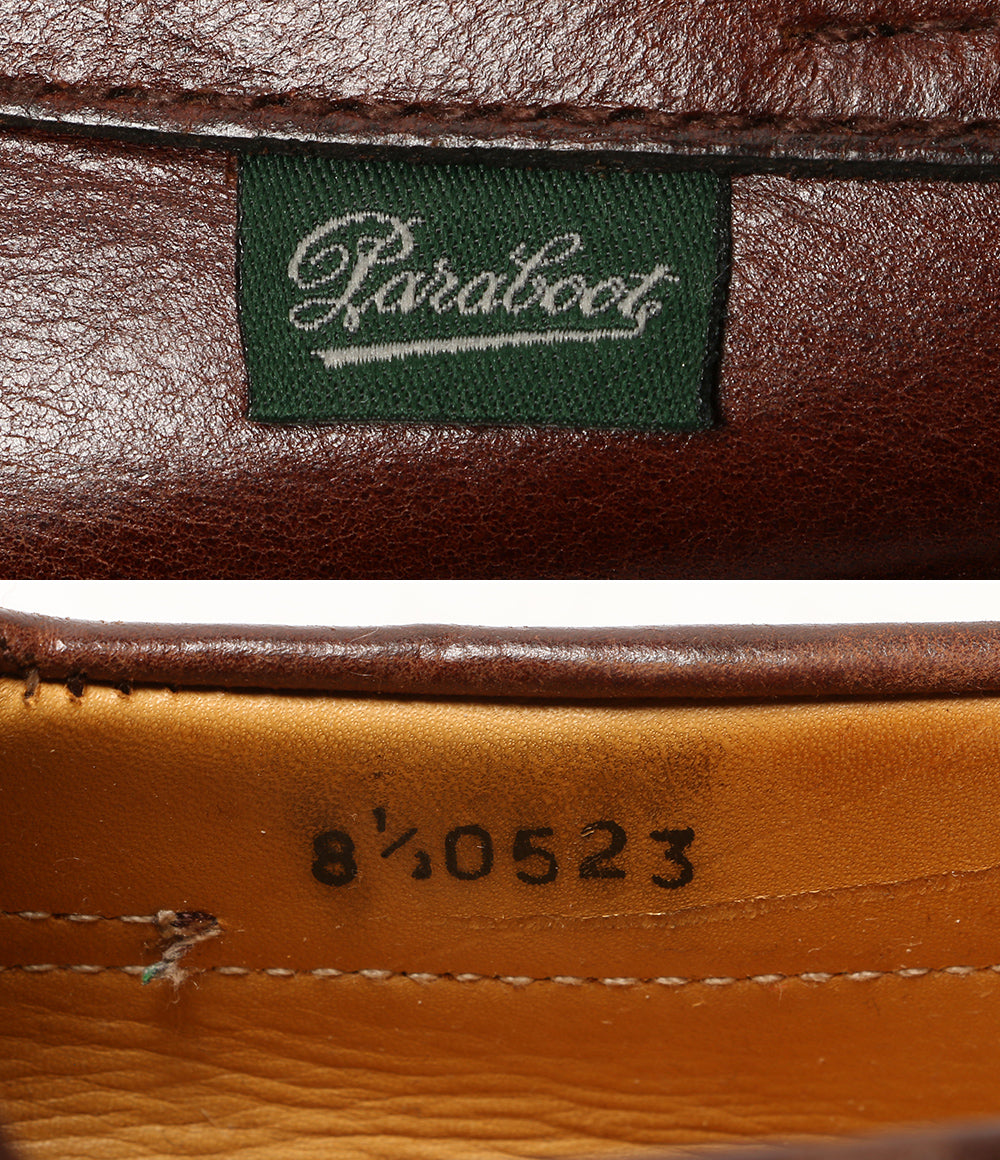 PARABOOT デッキシューズ MALO MARRON 95803 メンズ SIZE 8.5 パラブーツ