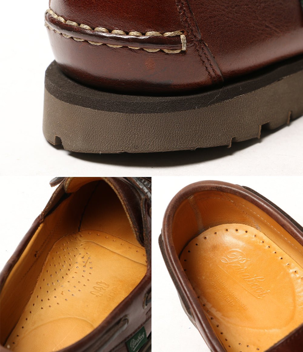 PARABOOT デッキシューズ MALO MARRON 95803 メンズ SIZE 8.5 パラブーツ