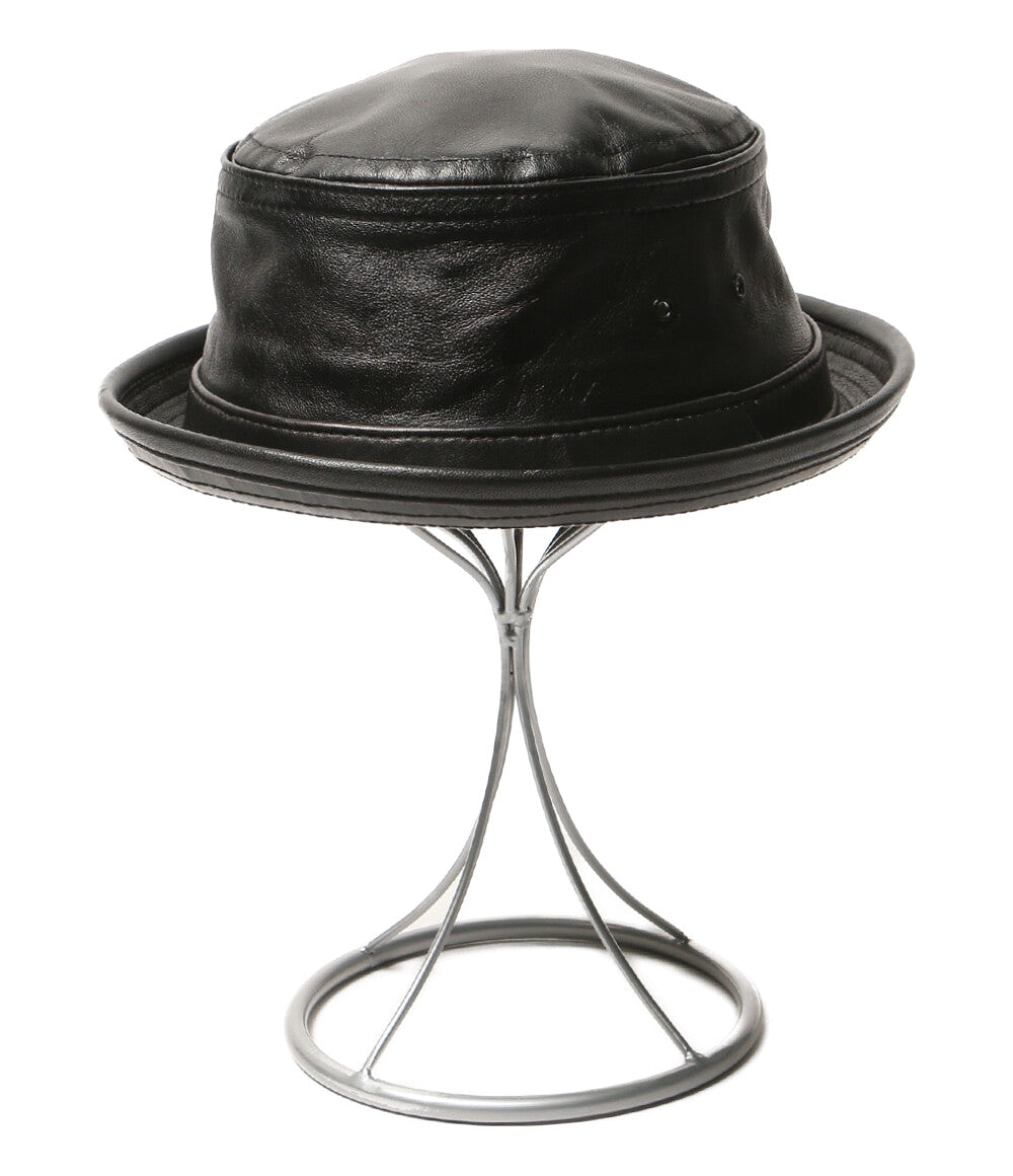 NEW YORK HAT ハット レザー ブラック メンズ SIZE XXL ニューヨークハット