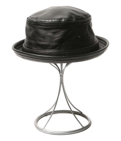 NEW YORK HAT ハット レザー ブラック メンズ SIZE XXL ニューヨークハット