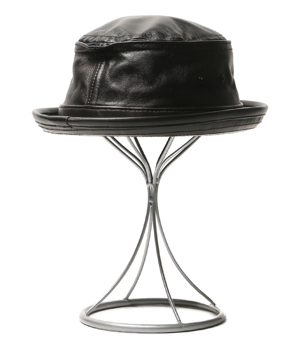 NEW YORK HAT ハット レザー ブラック メンズ SIZE XXL ニューヨークハット