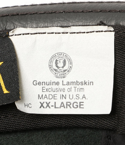 NEW YORK HAT ハット レザー ブラック メンズ SIZE XXL ニューヨークハット