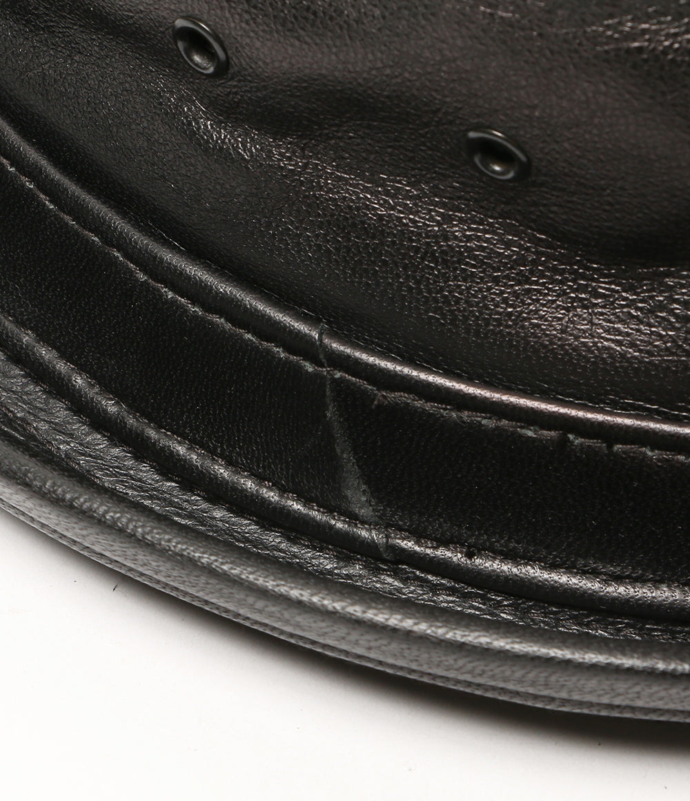 NEW YORK HAT ハット レザー ブラック メンズ SIZE XXL ニューヨークハット